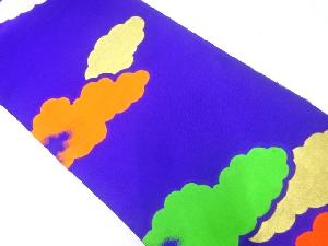 アンティーク　雲模様織出し踊り用袋帯（着用可）